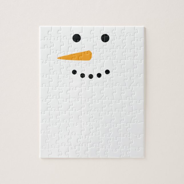 Puzzle Visage de neige (Vertical)