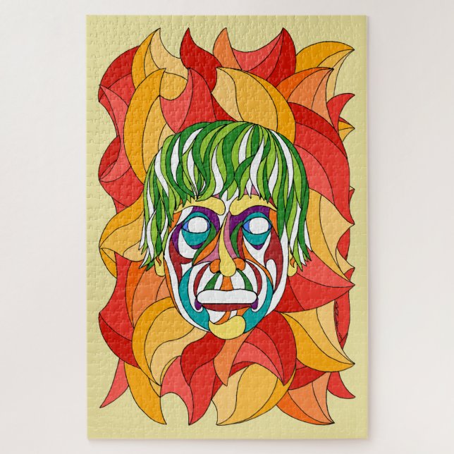 Puzzle Visage Grimace (Vertical)