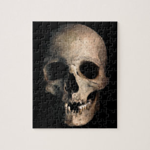 Puzzle Visage humain de tête de crâne