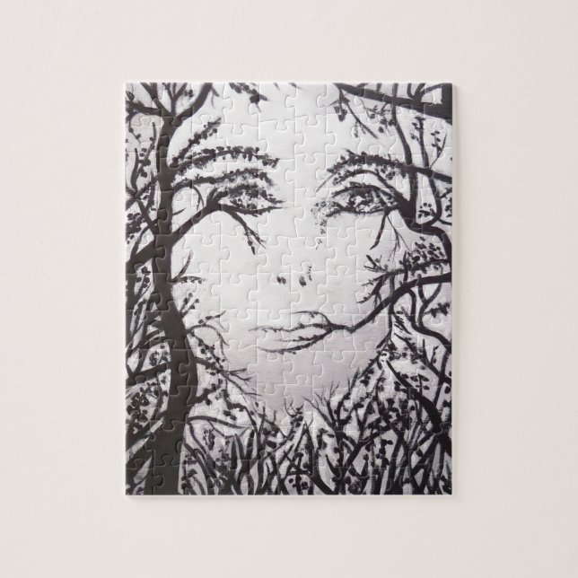 Puzzle Visage masqué (Vertical)