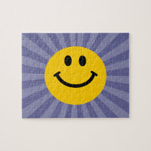 Puzzle Visage souriant heureux