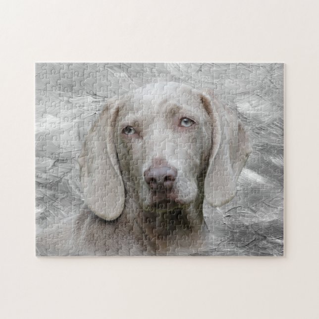 Puzzle Visage Weimaraner (Horizontal)