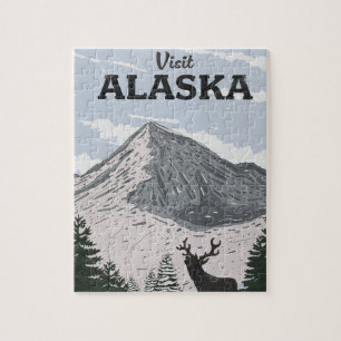 Puzzle Visitez l'Alaska