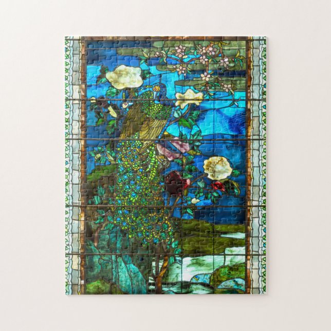 Puzzle Vitrail de Peacock (Vertical)