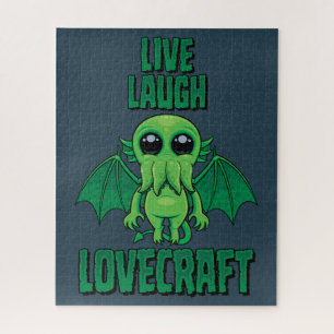 Puzzle Vivez Riez Lovecraft Cthulhu Mignon