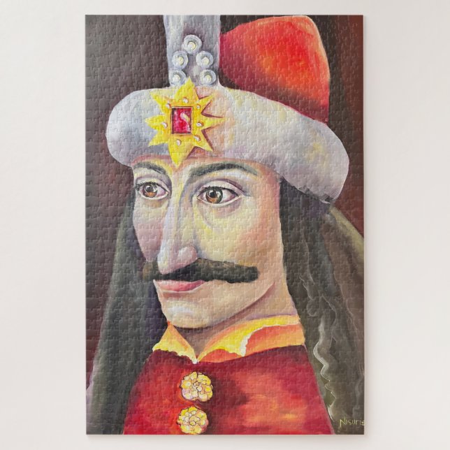 Puzzle Vlad Tepes Dracula Poster du patrimoine roumain (Vertical)