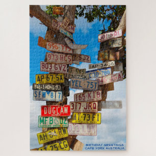 Puzzle Voeux d'anniversaire Cape York Australie