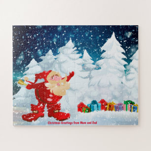Puzzle Vœux de Noël de Maman et Papa
