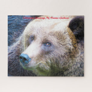 Puzzle Vœux de Noël Mon Chasseur Cueilleur