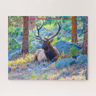 Puzzle Vœux de Noël Mon Chasseur Cueilleur