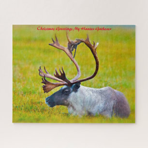 Puzzle Vœux de Noël Mon Chasseur Cueilleur