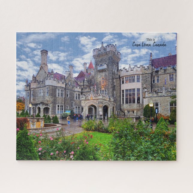 Puzzle Voici Casa Loma, Toronto, Canada (Horizontal)