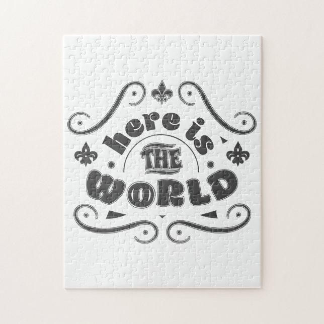 Puzzle Voici le monde (Vertical)