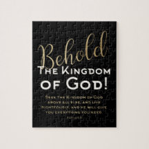 VOICI ! Le Royaume de Dieu Écriture Christian Jig