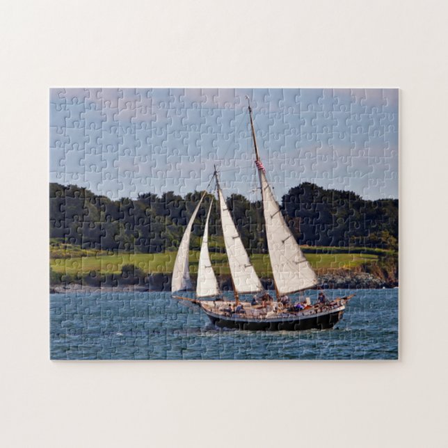 Puzzle Voile À Newport, Rhode Island, États-Unis (Horizontal)