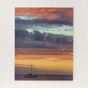 Puzzle Voile dans le coucher de soleil Hawaii - 16x20 - 5