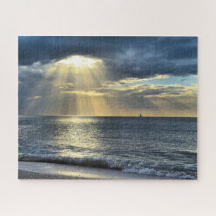 Puzzle Voile dans le coucher du soleil - 16x20 - 520 pcs