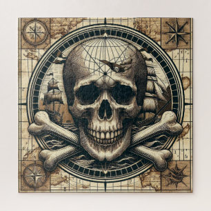 Puzzle Voilier 1 Voilier Ski Et Cross Bones 1