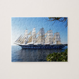 Puzzle Voilier de schooner de bateau à voile