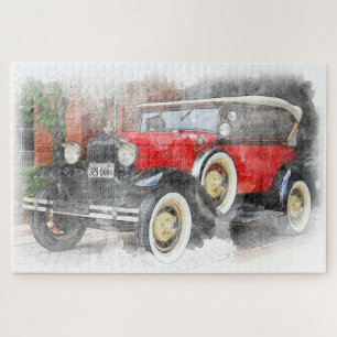 Puzzle Voiture antique
