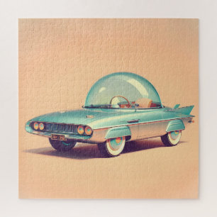 Puzzle Voiture Blaster à Bulles Futuriste Atomique