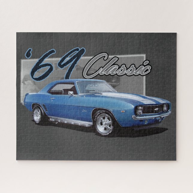 Puzzle Voiture de 69 muscles (Horizontal)