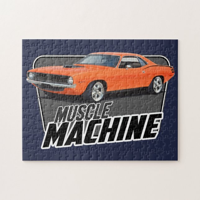 Puzzle Voiture de machine de muscle (Horizontal)