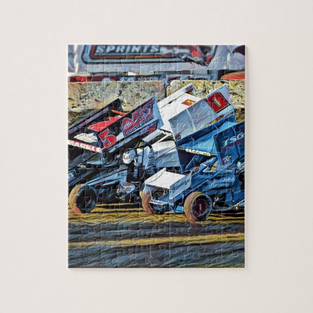 Puzzle Voitures de course (Vertical)