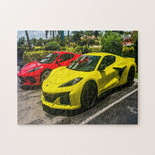 Puzzle Voitures de sport (Horizontal)