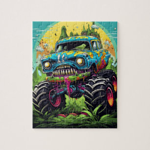 Puzzle Voitures Monster
