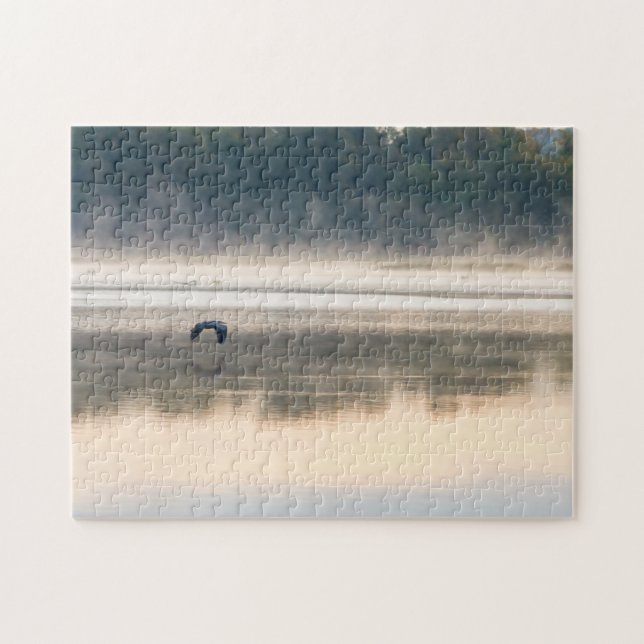 Puzzle Vol du matin de Foggy (Horizontal)