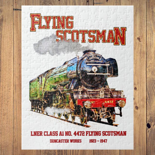 Puzzle Volant Scotsman Steam Train Anglais Locomotive (Créateur téléchargé)