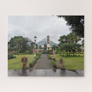 Puzzle Volcan Arenal et Iglesia de La Fortuna de San Ca