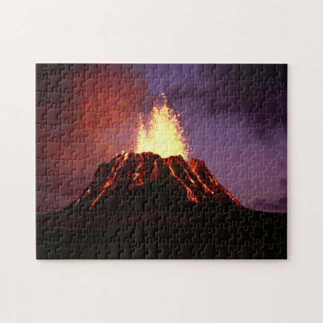 Puzzle Volcan d'îles hawaïennes (Horizontal)