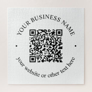 Puzzle Votre code QR téléchargé plus texte circulaire mod