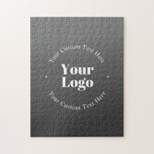 Puzzle Votre logo ou conception d'entreprise et texte mod