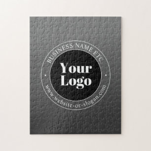 Puzzle Votre logo ou conception d'entreprise & texte modi