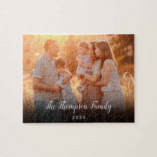 Puzzle Votre photo de famille préférée (Horizontal)