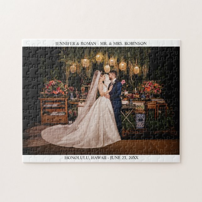 Puzzle Votre photo et votre texte (Horizontal)