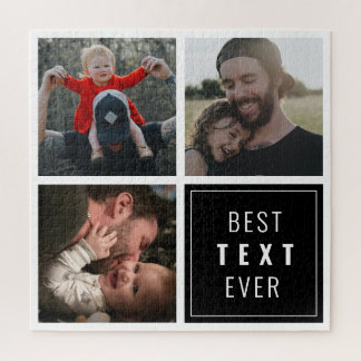 Puzzle Votre texte ici avec une photo personnalisée