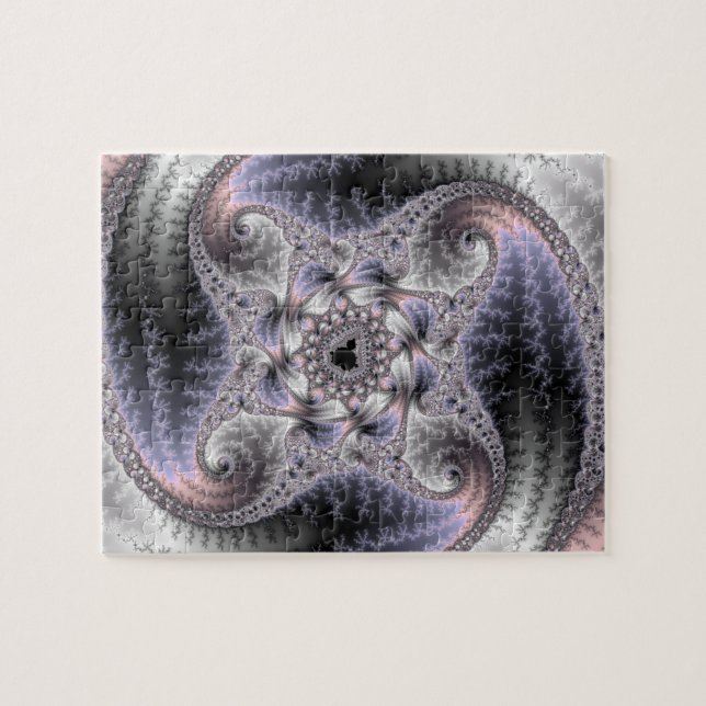 Puzzle Vous me tournez rond - Art Fractal (Horizontal)