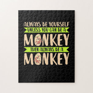Puzzle Vous pouvez être un singe