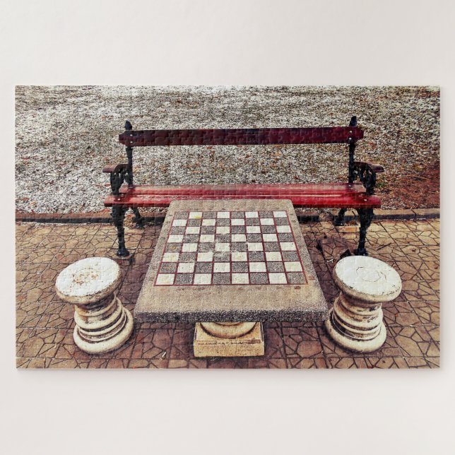Puzzle Vous Souhaitez Jouer Aux Échecs ? (Horizontal)