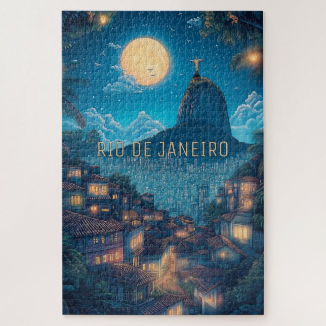 Puzzle Voyage à Rio de Janeiro Brésil (Vertical)