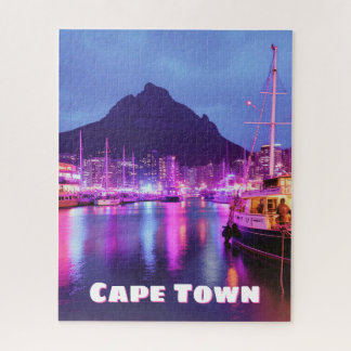 Puzzle Voyage au Cap Town Vintage Rétro