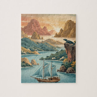 Puzzle Voyage dans le parc national de Komodo