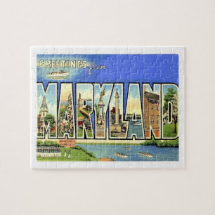 Puzzle Voyage des États du Maryland