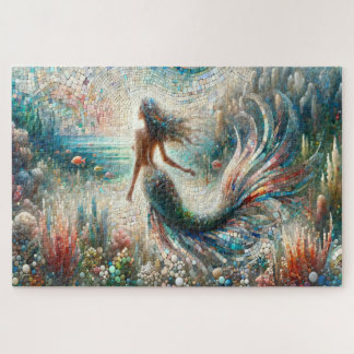 Puzzle Voyage en mosaïque de sirène Ethereal