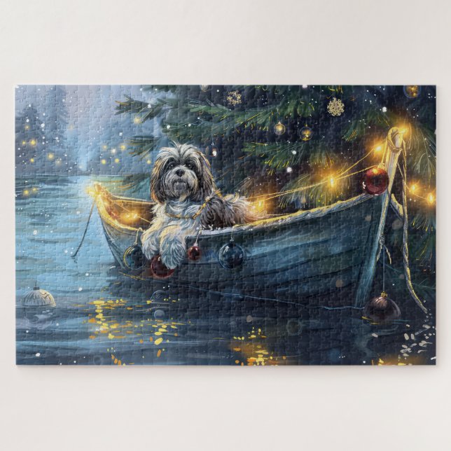 Puzzle Voyage festif de Noël Havanais (Horizontal)