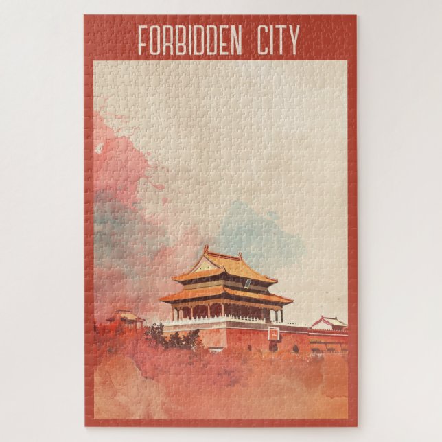 Puzzle Voyage vers la ville interdite (Vertical)